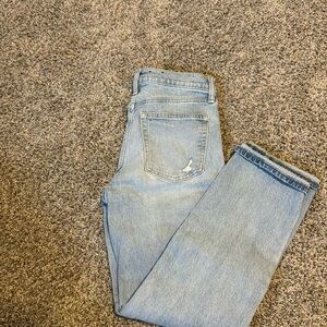 Cheeky straight high rise Gap jeans